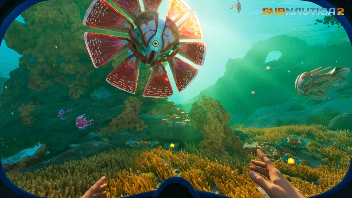 Subnautica 2's new alien ocean planet, separate from the original's Planet 4546B. Image: Unknown Worlds Entertainment.